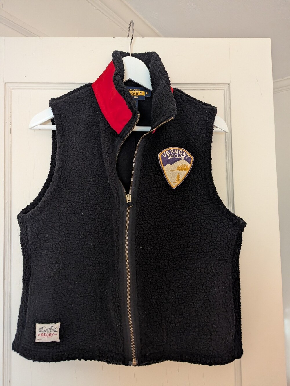 Ralph Lauren Rugby Fleece Vest XL (Runs VERY Small)